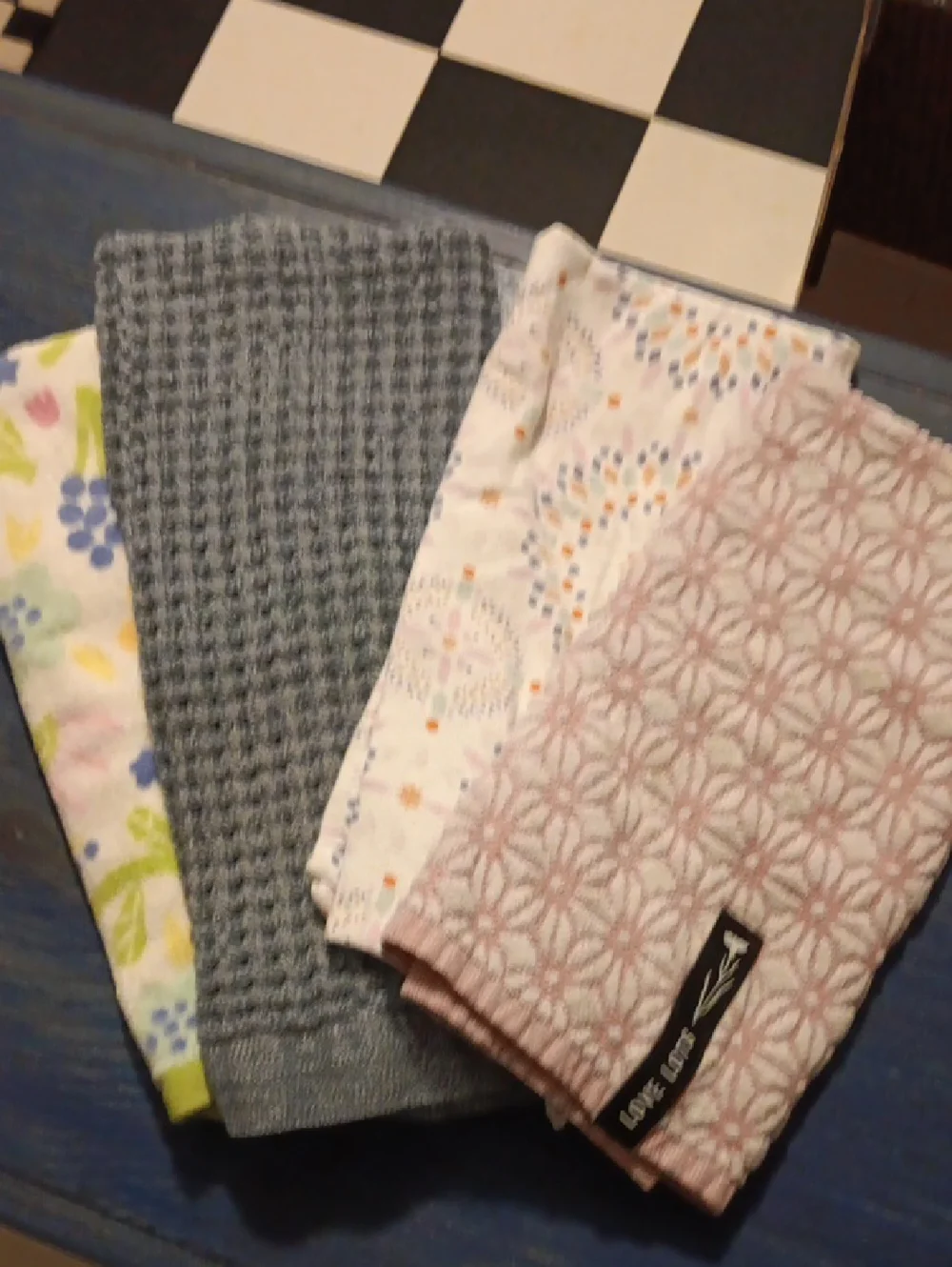 Set of 4 Kitchen Dish Towels